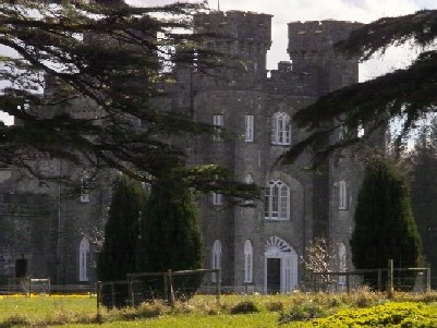 Knockdrin Castle front view